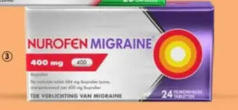 DA Nurofen Migraine 400 mg 24 tabletten aanbieding