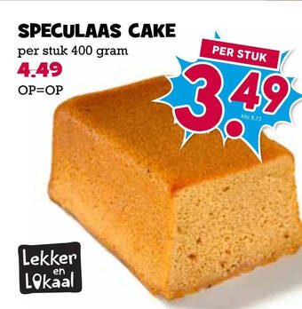 Boon`s Markt Speculaas cake aanbieding