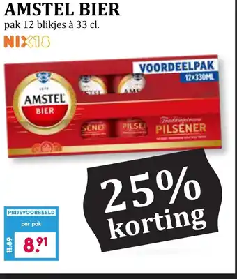 Boon`s Markt Amstel bier aanbieding