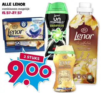 Boon`s Markt Alle lenor aanbieding