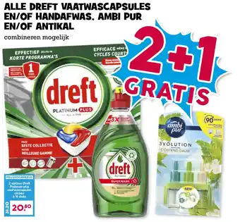 Boon`s Markt Alle dreft vaatwascapsules en/of handafwas, ambi pur en/of antikal aanbieding