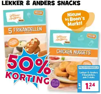 Boon`s Markt Lekker & anders snacks aanbieding