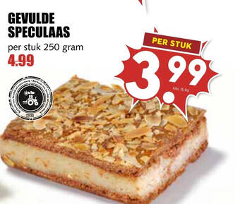 MCD Supermarkt Gevulde speculaas aanbieding