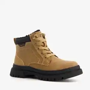 Scapino Blue box hoge jongens gevoerde veterboots aanbieding