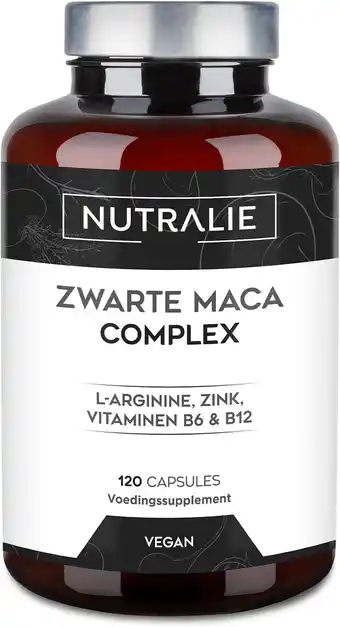 Amazon Zwarte maca gelijk aan 24.000mg per dosis van 1.200mg met l-arginine, zink en vitaminen b6 b12 | maca wortel extract hooggeco aanbieding