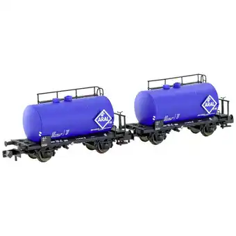 Conrad Hobbytrain h24833 n 2-delige set lichte ketelwagen aral van de db aanbieding