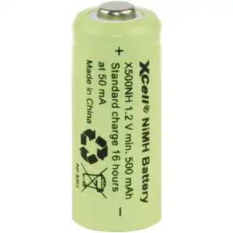 Conrad Oplaadbare n batterij (lady) xcell x500nh hr1 nimh 500 mah 1.2 v 1 stuk(s) aanbieding