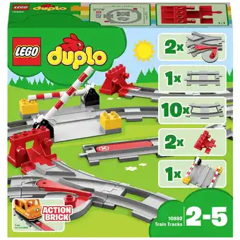 Conrad Lego duplo 10882 treinrails aanbieding