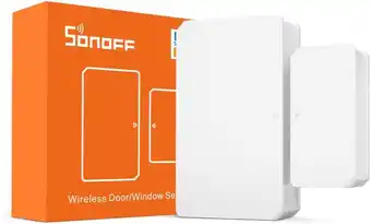 Amazon Sonoff snzb-04 zigbee draadloze deur- en raamsensor, stuur een waarschuwing naar uw smartphone, compatibel met alexa/google h aanbieding