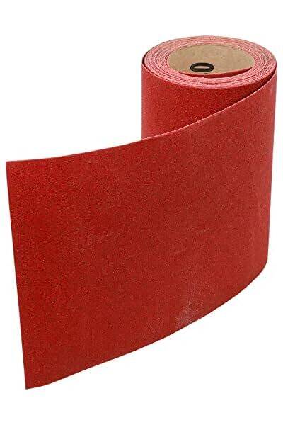Rotolo Carta Vetrata BGS - 115 Mm X 5 M, Grana 240, Per Legno E Metallo