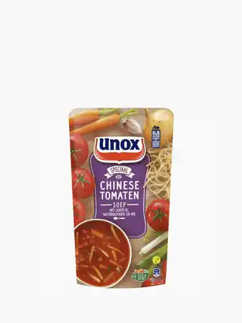 Flink Unox chinese tomatensoep 570ml aanbieding