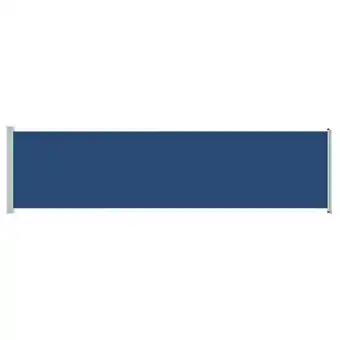 fonQ Vidaxl zijluifel blauw 600 x 160 cm aanbieding