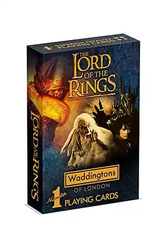 Amazon Waddingtons nummer 1 the lord of the rings speelkaartspel, spelen met frodo, sam, bilbo, gandalf, galadriel, aragorn en de re aanbieding