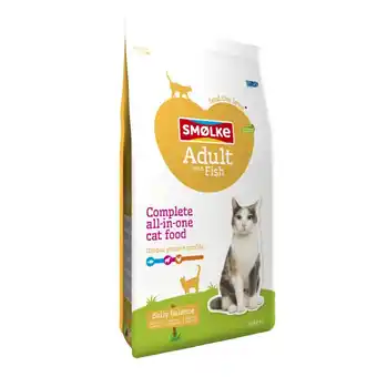 Welkoop Smølke adult - kattenvoer - vis - 10 kg aanbieding