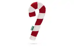 Welkoop Beeztees zuurstok kerst - hondenspeeltje - rood - 50 x 21 x 7 cm - 1 stuk aanbieding