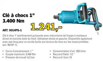 Toolspecial Hazet Cle a choc 1" 3.400Nm | 9014PS-1 aanbieding