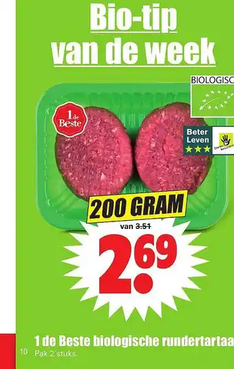 Dirk Bio-tip van de week 200 gram aanbieding