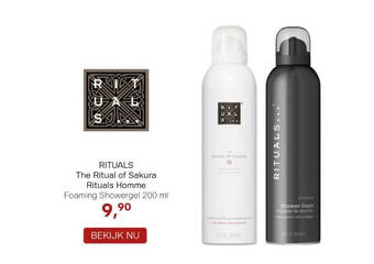 Pour Vous Rituals rituals aanbieding