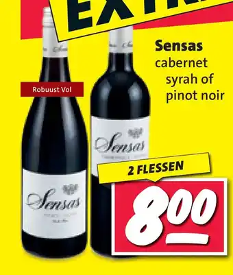 Nettorama Sensas cabernet syrah of pinot noir aanbieding