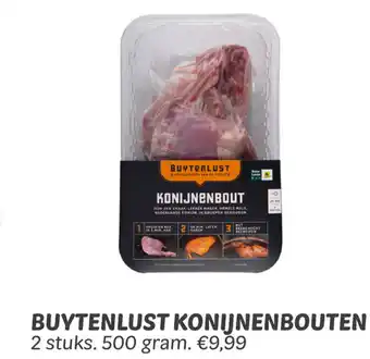 Dekamarkt BUYTENLUST KONIJNENBOUTEN 2 stuks. 500 gram. aanbieding