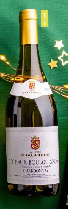 Dekamarkt André Chalandon Coteaux Bourguignons Chardonnay aanbieding