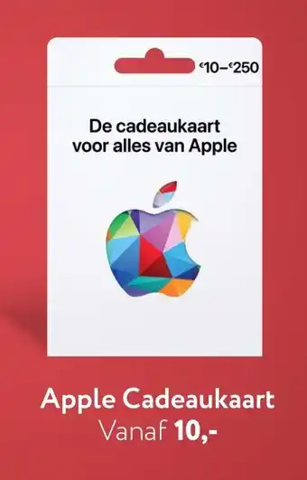 Primera Apple Cadeaukaart aanbieding