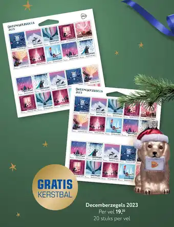 Primera Decemberzegels 2023 aanbieding