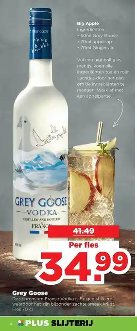 PLUS Grey Goose aanbieding