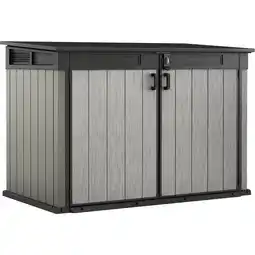 Blokker Keter grande-store opbergbox - 190,5x109,3x132,5 cm - 2020l - grijs aanbieding