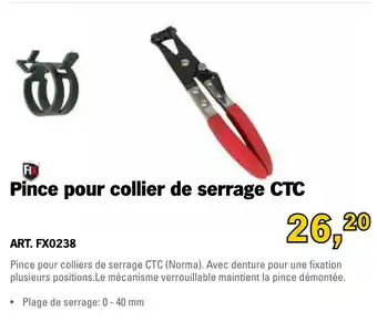 Toolspecial Fix Pinces pour coliers de serrage CTC | FX0238 aanbieding