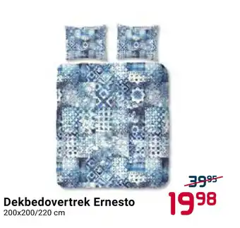 Beddenreus Dekbedovertrek Ernesto 200x200/220 cm aanbieding