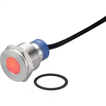 Conrad Tru components tc-7495240 led-lamp rood 12 v aanbieding