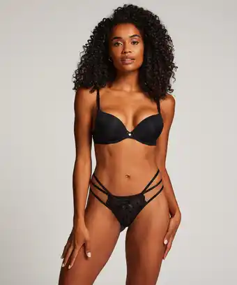 Hunkemoller Hunkemöller string melda zwart aanbieding