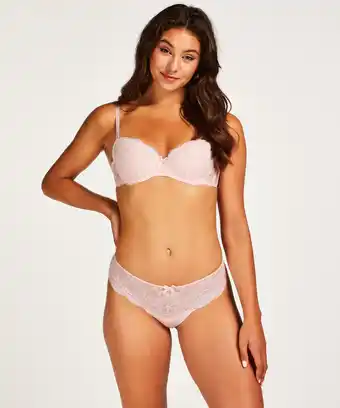 Hunkemoller Hunkemöller brazilian teddy roze aanbieding