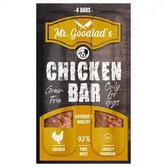 Zooplus Mr. goodlad meat bars met kip - 2 x 100 g aanbieding