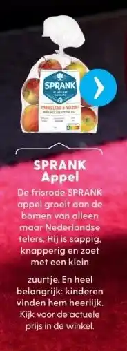 Albert Heijn Sprank appel aanbieding