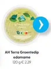 Albert Heijn Ah terra groentedip edamame aanbieding