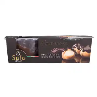 Dekamarkt Solo italia excellence profiteroles aanbieding