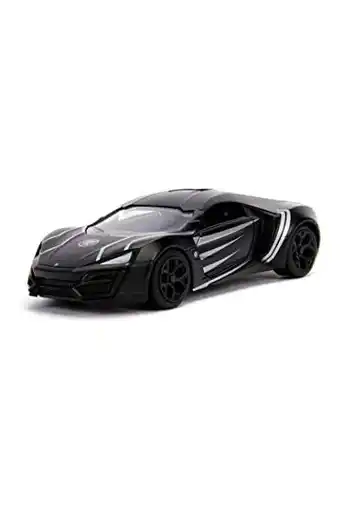 Amazon Jada toys 253222004 - marvel black panther, lamborghini lykan hypersport, 1:32, zwart, vanaf 3 jaar aanbieding