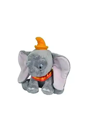 Amazon Nicotoy 6315876547 - disney dumbo classic 25cm, knuffel, pluche, 0m+ aanbieding