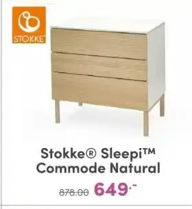 Baby & Tiener Stokke® sleepi™m commode natural aanbieding