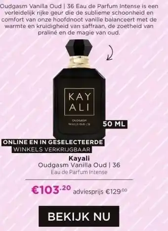 ICI Paris XL Kayali aanbieding