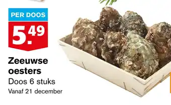 Hoogvliet Zeeuwse oesters aanbieding