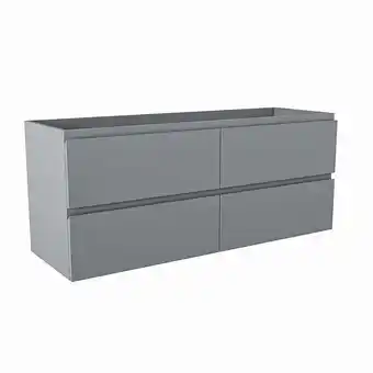 Sanitairwinkel.nl Mondiaz hay wastafelonderkast - 120x40x50cm - 4 lades - softclose - plata aanbieding