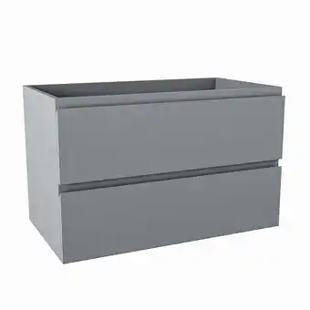 Sanitairwinkel.nl Mondiaz hay wastafelonderkast - 80x45x50cm - 2 lades - softclose - plata aanbieding