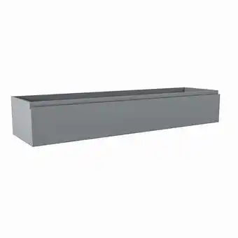 Sanitairwinkel.nl Mondiaz foge wastafelonderkast - 150x41x25cm - 1 lade - softclose - plata aanbieding