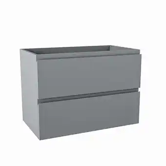 Sanitairwinkel.nl Mondiaz hay wastafelonderkast - 70x40x50cm - 2 lades - softclose - plata aanbieding