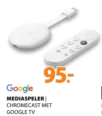 Expert Google Mediaspeler | Chromecast met Google TV aanbieding