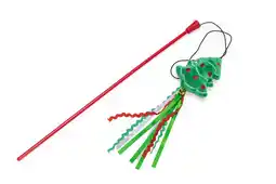 Welkoop Beeztees kattenhengel kerstboom - kattenspeeltje - multi 1 stuk aanbieding