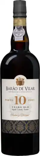 Wijnvoordeel Barão de vilar 10 years old port aanbieding
